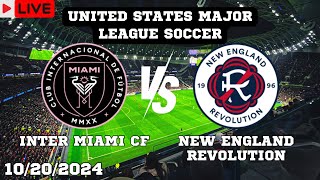 Inter Miami CF VS New England Revolution Live Match Today Score En Vivo United States Major League S [upl. by Gaspar]