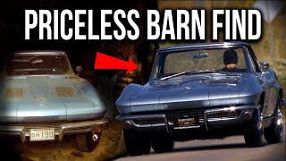 This 100 original barn find 1963 Corvette Roadster is PRICELESS [upl. by Gitlow]