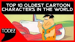 Top 10 Oldest Cartoon Characters in the World [upl. by Leinahtam]