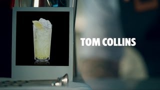 TOM COLLINS DRINK RECIPE  HOW TO MIX [upl. by Pegeen]