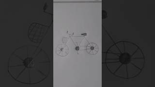 Easy cycle drawing  how to draw a Cycle easy  shorts stepbystep fyp trending drawingmaster [upl. by Sumetra]