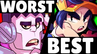 V35 Ranking EVERY Brawler from WORST to BEST Pro Tier List 2023 [upl. by Asereht]