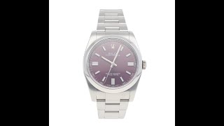 Rolex Oyster Perpetual Pre Owned Watch Ref 116000 [upl. by Eneleoj935]