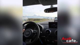 Test Drive Audi A3 gtron  Quattrocar Pistoia  AudiCafeit [upl. by Finella]