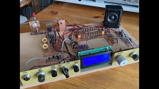 Homebrew 80m40m SSBCW Rig  Part 7 Receiver Tests [upl. by Issi]