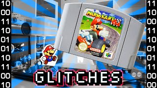 Mario Kart 64 Glitches  Cartridge Tilting and Glitches [upl. by Asirak]