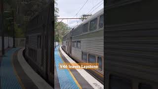 V46 leaves Lapstone trains shorts [upl. by Simona]