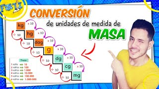 ¿Cómo hacer conversiones de unidades de MASA [upl. by Anilrats10]