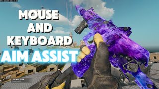 WARZONE MOUSE AND KEYBOARD AIM ASSIST┃100X BETTER THAN REWASD [upl. by Baler]