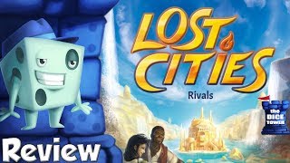 Lost Cities Rivals Review  with Tom Vasel [upl. by Novyar]