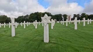 Benelux  Luxembourg American Cemetery and Memorial  George S Patton [upl. by Stannfield416]