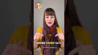 Ich bin erkältet🤒 learngerman deutschkurs lerndeutsch germancourse [upl. by Meerek]