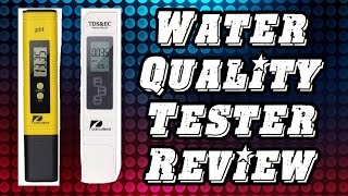 Water Quality Test Meter Pancellent TDS PH EC Temperature 4 in 1 Set review [upl. by Eenyaj]