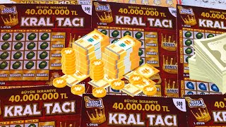 We are Scratch the Kings Crown from Scratch Cards Today 10 Pieces [upl. by Huskey]