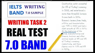 IELTS Writing Task 2 Opinion Essay 70 Band Sample [upl. by Mitzie]