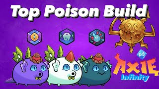 Top Poison BuildPlayer Reverse Heal Silence Whisper Vs Healing Pulse Sandal Bleed Axie Origin [upl. by Ahsim]