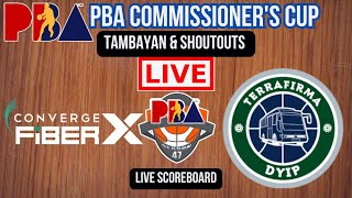 Live Converge FiberXers Vs Terrafirma Dyip  Play by Play  Live Scoreboard [upl. by Gawain]