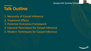 Causal Inference  Module8  Amazon ML Summer School 2024  Full Machine Learning Lectures [upl. by Thia480]