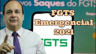 FGTS Emergencial 2021 [upl. by Ecyob]