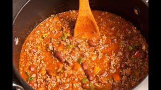 COMO HACER FRIJOLES CON CARNE MOLIDACHILI [upl. by Nevaed]