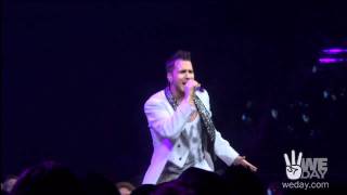 Shawn Desman  Shiver  Live at We Day 2011 [upl. by Trilby]