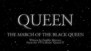 Queen  The March of The Black Queen Official Lyric Video [upl. by Ashleigh]