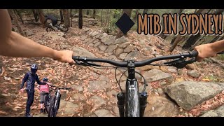 NONSTOP RIDING WESTERN SYDNEY MTB TRAILS [upl. by Ketchum]