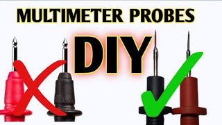 EV YAPIMI MULTİMETRE PROBU  HOME MADE MULTIMETER PROBES [upl. by Ainex666]