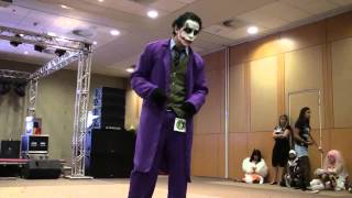 JAM  Nerd Festival Apresentação Cosplay Coringa Batman [upl. by Eintroc832]