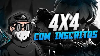 LIVE ON 4X4 COM INSCRITOS  SALA PERSONALIZADA [upl. by Nalak894]