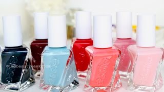 BEAUTYGEEKS Essie Gel Couture tutorial  review [upl. by Annotahs371]