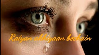 Akhiyaan Bechain – Nachhatar Gill  whatsapp status video [upl. by Helmut]