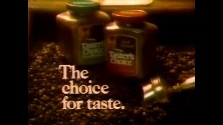 80s Ads Tasters Choice Coffee 1984 [upl. by Kiran373]