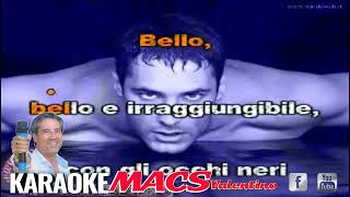 BELLO E IMPOSSIBILE  NEW VERS LIVE NANNINI  Karaoke Party by Macs Valentino [upl. by Kenna]