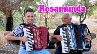 Rosamunda POLKA a 2 fisarmoniche  Antonio Tanca e nonno Franco [upl. by Yahska358]