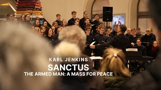 Der Jugendchor  The Armed Man Sanctus von Karl Jenkins [upl. by Nage]