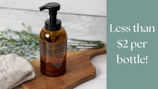 DIY Foaming Hand Soap [upl. by Aiceila]