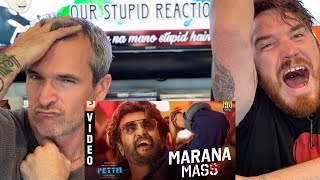 Petta  Marana Mass Official Video REACTION  Superstar Rajinikanth [upl. by Kelcy]