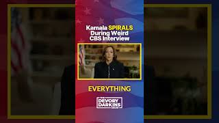 Watch Kamala deliver a WEIRD interview with CBS [upl. by Pepillo]