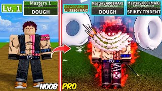 Beating Blox Fruits as Charlotte Katakuri Lvl 0 to Max Lvl Full Human v4 Noob to Pro in Blox Fruit [upl. by Ulund]