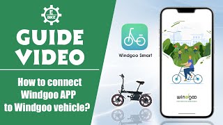 How to connect Windgoo APP to Windgoo smart electric bicycle [upl. by Manaker]