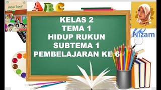 Materi dan Tugas Kelas 2 Tema 1 Subtema 1 Pembelajaran 6 [upl. by Aiykan]