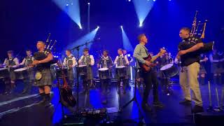 Skerryvore amp Strathallan Pipe Band  LIVE at Perth Concert Hall [upl. by Ellenyl]