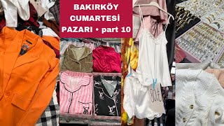 BAKIRKÖY CUMARTESİ PAZARI  30₺ TRİKO ETEK  UYGUN KABANLAR CEKETLER  FİYATLI ANLATTIM [upl. by Anujra553]