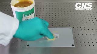 Grease Rub Test  8200HT  DRD Ribbon  CILS International [upl. by Aidne]