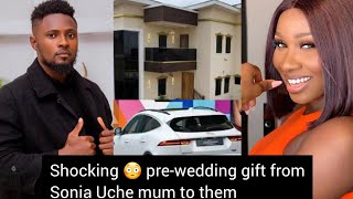 Shocking 😳 Mansion amp Car prewedding gift from Sonia Uche mum to Maurice Sam soniauche mauricesam [upl. by Darian]