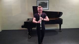 Jörg Widmann  Fantasie for clarinet solo [upl. by Macomber]