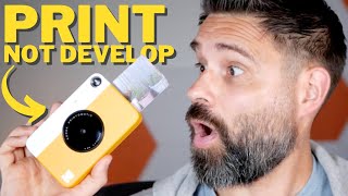 Tested  Kodak Printomatic Instant Camera Full Review [upl. by Rannug]