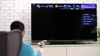 HSN  How Setup WiFi On The Sharp Aquos 60quotSmart TV [upl. by Ojadnama915]