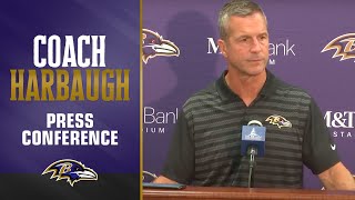 John Harbaugh quotGood Startquot for Trenton Simpson  Baltimore Ravens [upl. by Inasah]